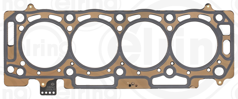Прокладка ГБЦ Citroen Jumper/Jumpy/Peugeot Boxer/Expert 2.0 BlueHDi 06- (1.40mm) фото 4