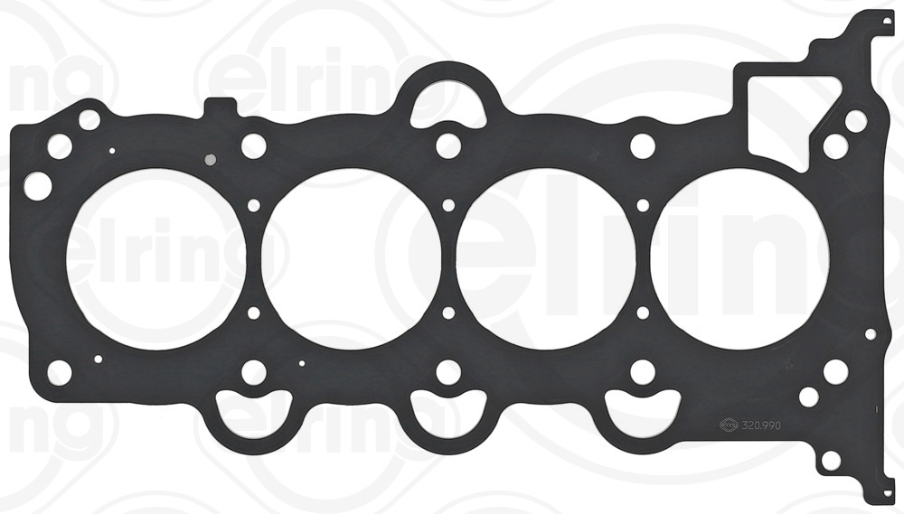 Прокладка головки блока металева Г/Б HYUND ELANTRA/CEED 1.4/1.6 G4FA/G4FC/G4GG 11.08-01.09 OE 2231 ELRING (320.990) ELRING фото 2