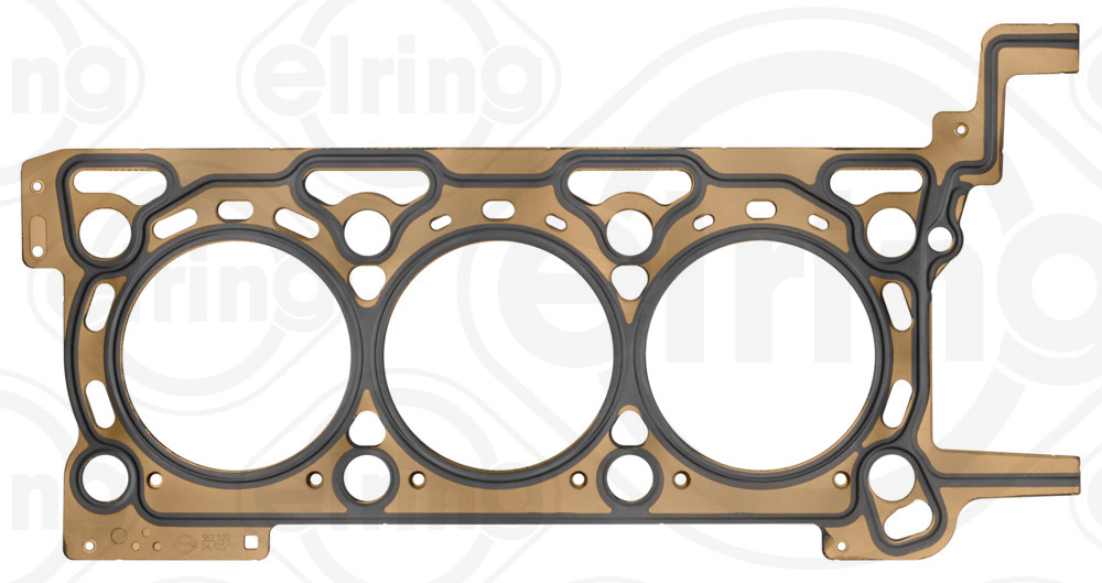 Прокладка головки блока металева Г/Б FIAT/JEEP 3.0CRDI GRAND CHEROKEE V6 24V EXF,EXF,EXN 1.05MM 11 ELRING (362.120) ELRING фото 2