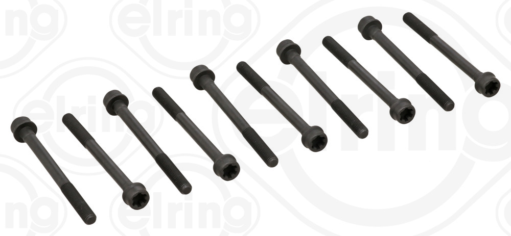 Комплект болтів з головкою системи TORX з чорного металу FIAT 169A1/188A9/199A2/199A3/223A9, OPEL Y13DT/Z13DT/Z1 ELRING (374.240) ELRING фото 2