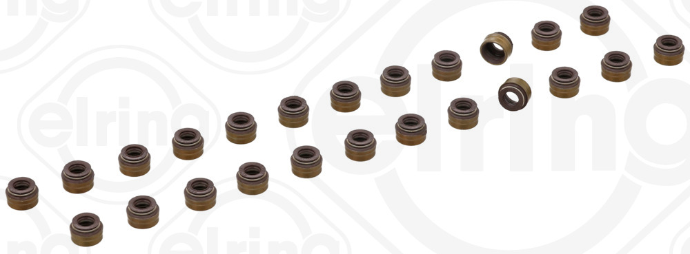 (к-кт 24шт) Сальник клапана (впуск/выпуск) MB E-class (W124/W210/W211) 2.8/3.2 (M104/OM648) (d=7mm) фото 5