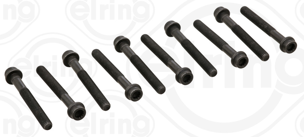 Комплект болтів з головкою системи TORX з чорного металу MB M111 1.8/2.0/2.2, VW AGL ELRING (456.111) ELRING фото 2
