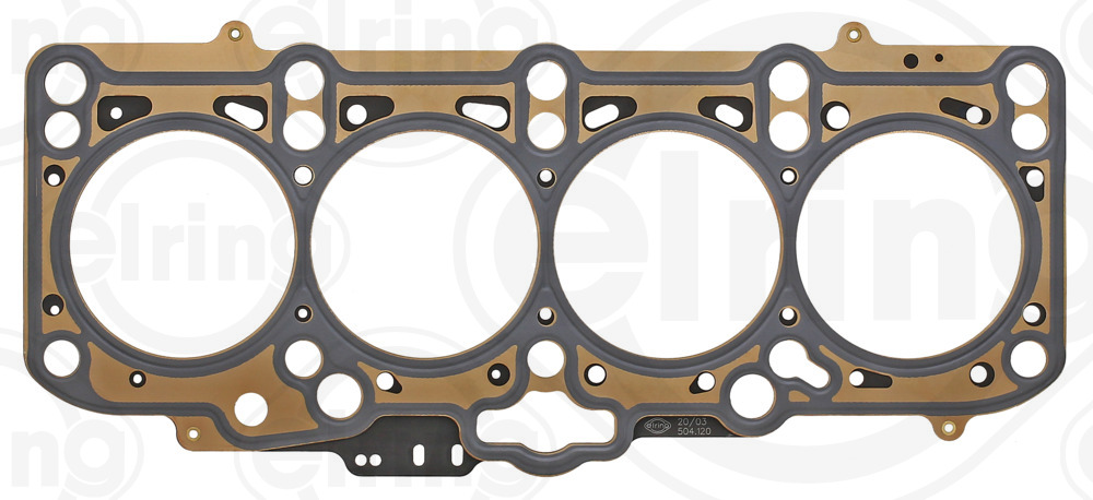 Прокладка головки блока металева Г/Б VAG 2.0 SDI BDJ/BDK 2! 1.51MM ELRING (504.120) ELRING фото 2
