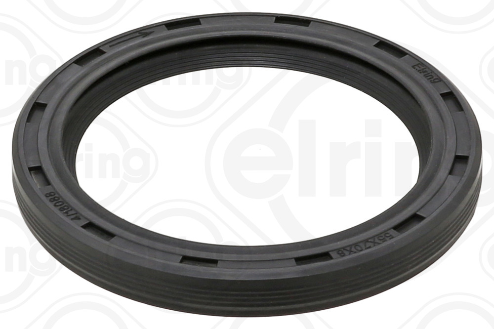 Сальник колінвала гумовий 55 X 70 X 8/ASW OF RD/FPM RWDR ELRING (707.450) ELRING фото 2