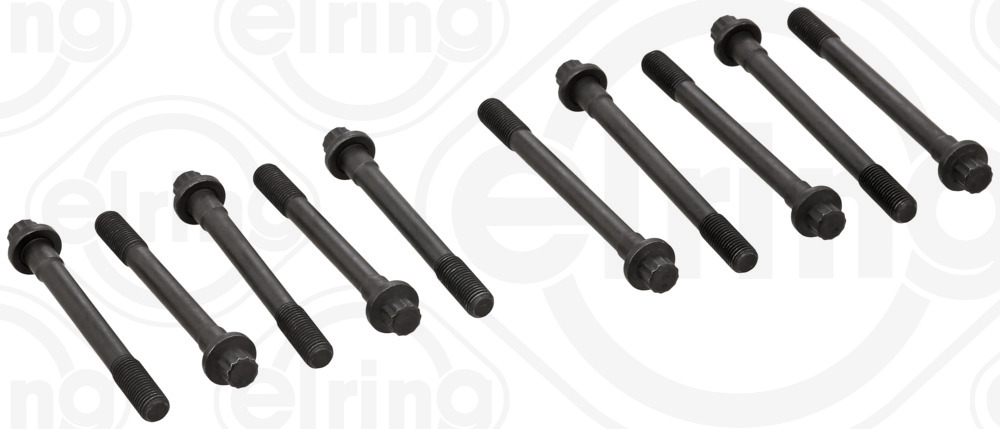 Комплект болтів з головкою системи TORX з чорного металу TOYOTA 1.6/1.8 4A-FE/7A-FE ELRING (708.210) ELRING фото 2