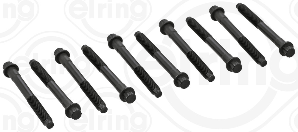 Комплект болтів з головкою системи TORX з чорного металу MITSUBISHI 4G93 ELRING (709.270) ELRING фото 2
