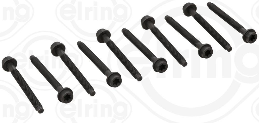 Комплект болтів з головкою системи TORX з чорного металу FORD 1.6/1.8/2.0 ZETEC ELRING (802.870) ELRING фото 2