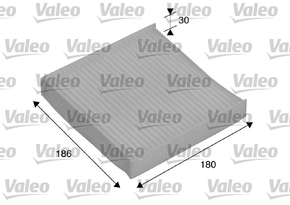 Фільтр салону SUZUKI SX4 (EY, GY) 1.6 VVT 4X4 (RW416) 2006.06 — VALEO (698886) Valeo фото 2