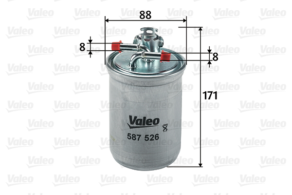 Фільтр паливний VW SHARAN (7M8, 7M9, 7M6) 1.9 TDI 1995.05 — 2010.05 VALEO (587526) Valeo фото 2