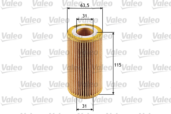 Фільтр оливний OPEL ZAFIRA A (T98) 2.0 DI 16 V (F75) 1999.04 — 2006.06 VALEO (586505) Valeo фото 2