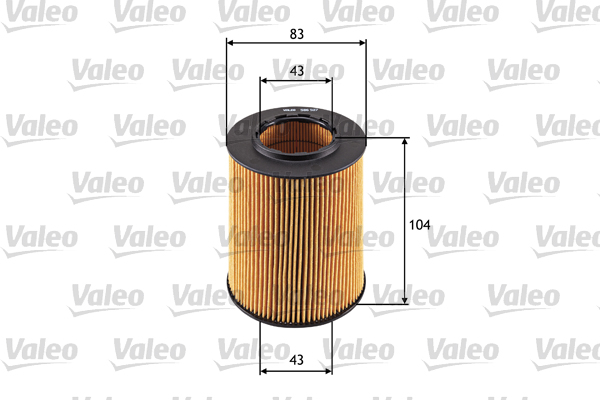 Фільтр оливний BMW 5 (E34) 520 I 24V 1987.02 — 1995.12 VALEO (586527) Valeo фото 2