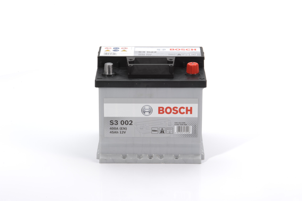 Акумуляторна батарея 45Ah/400A (207x175x190/+R) S3 Bosch фото 5