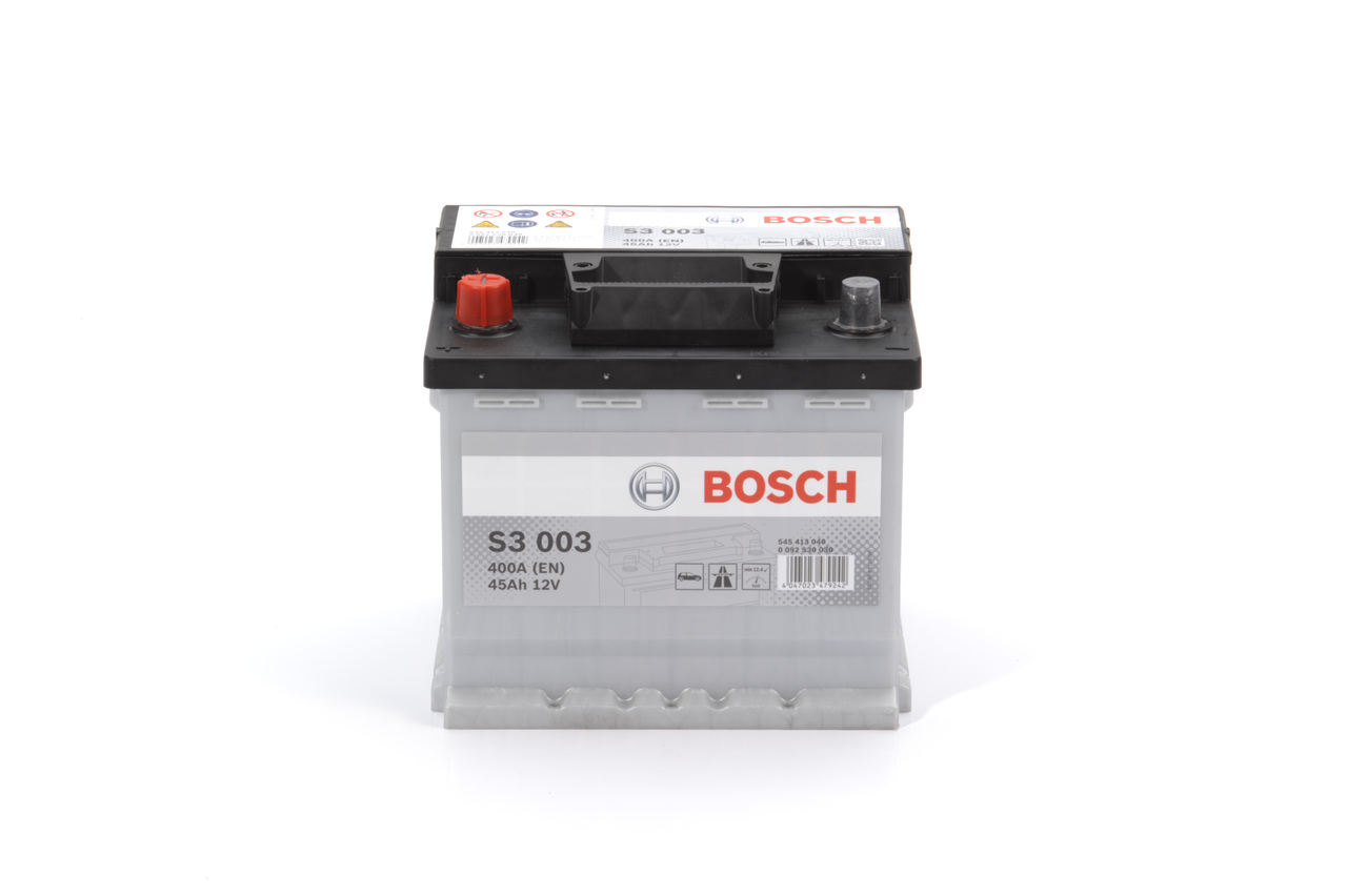 Акумуляторна батарея 45Ah/400A (207x175x190/+L/B13) Bosch фото 11
