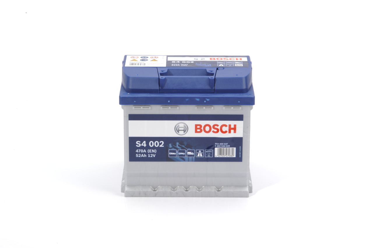 Акумуляторна батарея 52Ah/470A (207x175x190/+R/B13) S4 Bosch фото 7