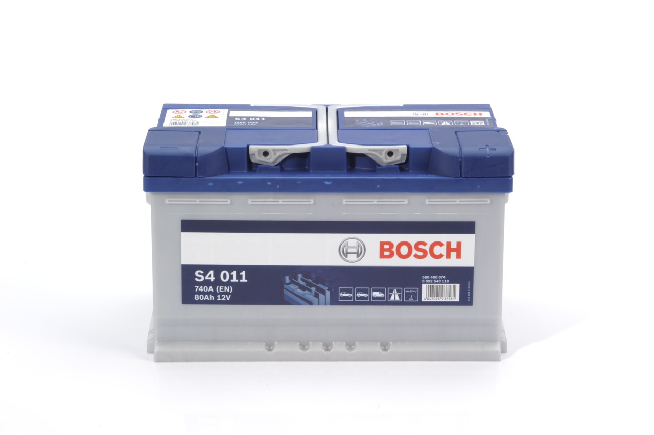 Акумуляторна батарея 80Ah/740A (315x175x190/+R/B13) Bosch фото 3