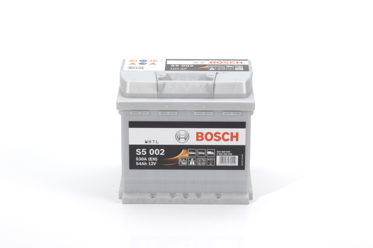 Акумуляторна батарея 54Ah/530A (207x175x190/+R/B13) Bosch фото 8