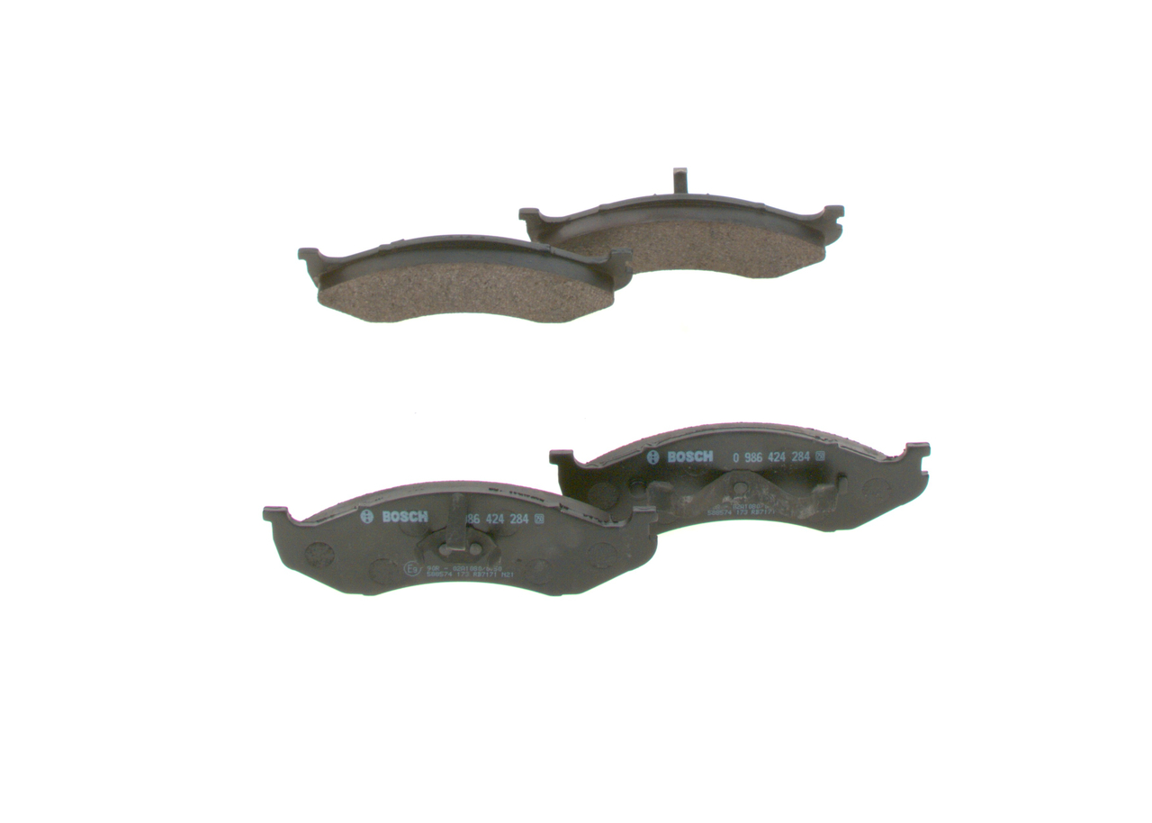 Колодки гальмівні дискові JEEP CHEROKEE (XJ) 4.0 1983.09-2001.09 BOSCH (0 986 424 284) Bosch фото 2