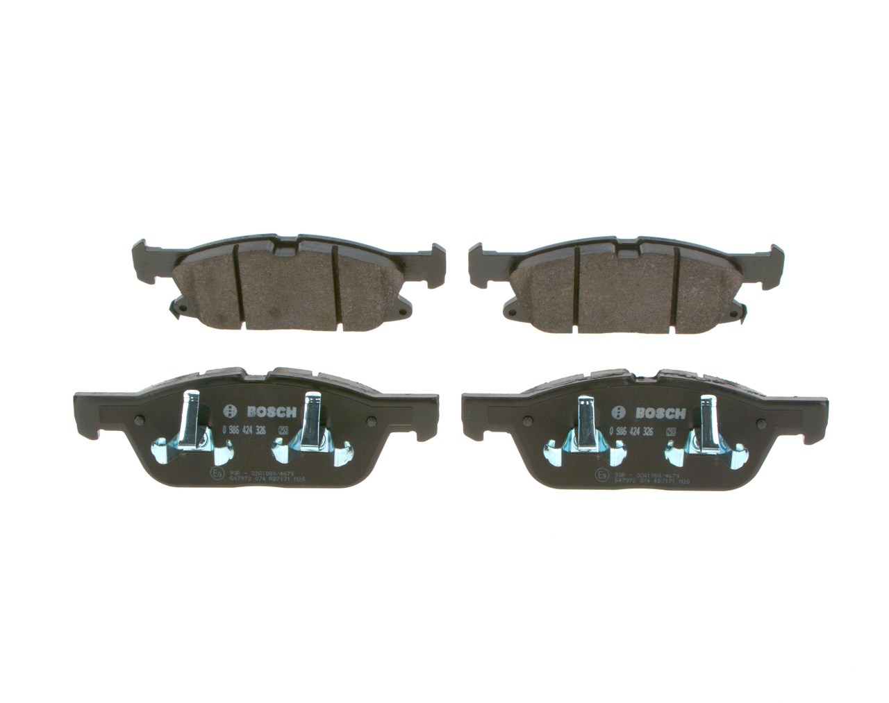 Колодки гальмівні дискові FORD GALAXY III (CK) 1.5 ECOBOOST 2015.01-2018.06 BOSCH (0 986 424 326) Bosch фото 2