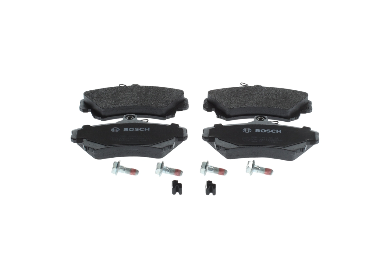 Колодки гальмівні дискові MITSUBISHI CARISMA ЛІФТБЕК (DA_) 1.6 1996.09-2006.06 BOSCH (0 986 424 541) Bosch фото 2