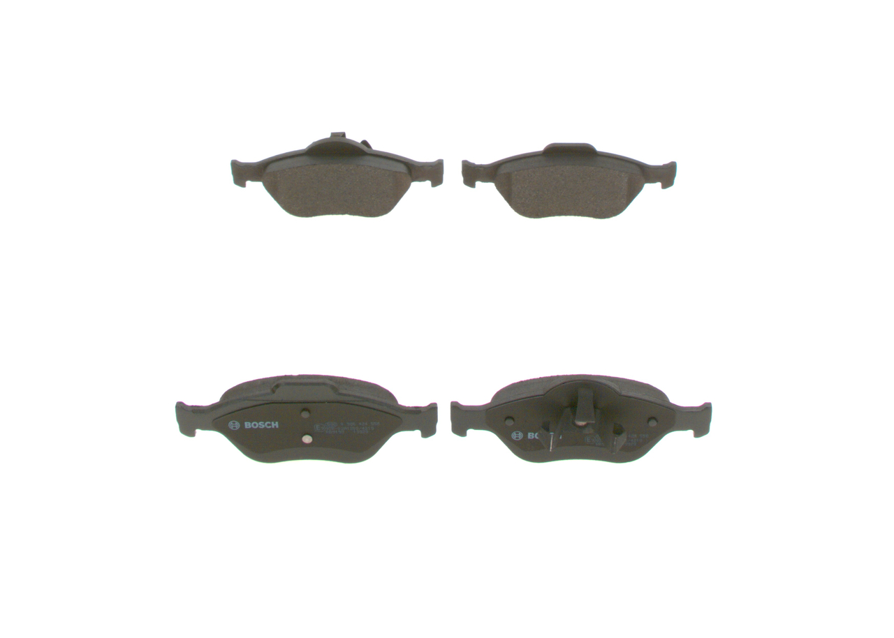 Колодки гальмівні дискові FORD FUSION (JU_) 1.4 2002.08-2012.12 BOSCH (0 986 424 558) Bosch фото 2