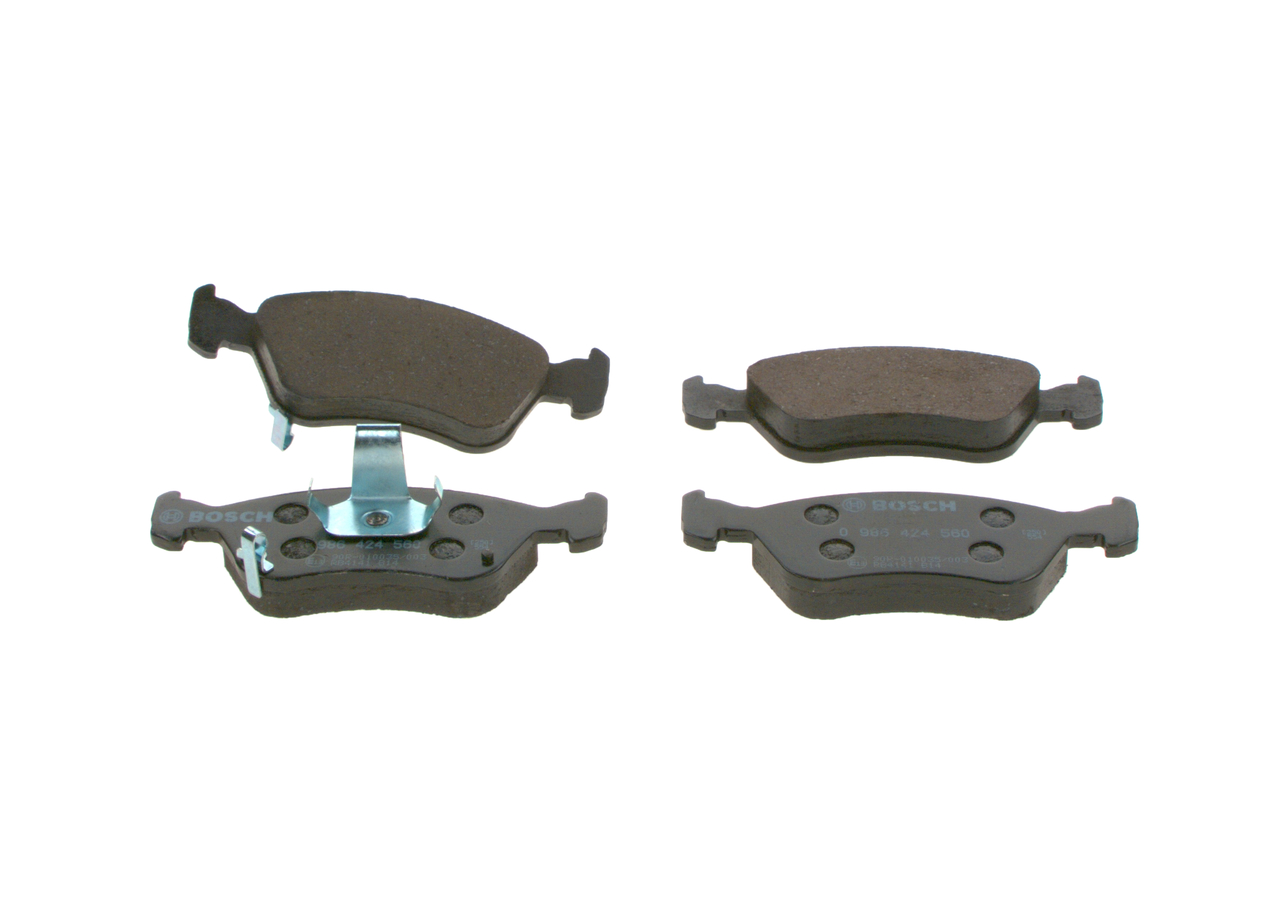 Колодки гальмівні дискові TOYOTA AVENSIS (_T22_) 1.8 1997.09-2003.02 BOSCH (0 986 424 560) Bosch фото 2