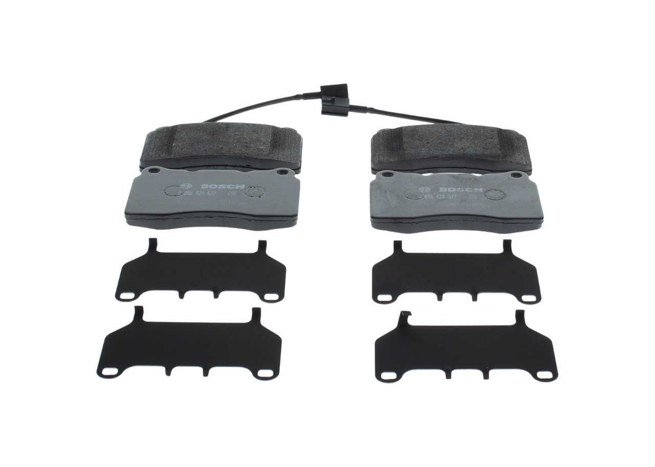 Колодки гальмівні дискові ALFA ROMEO 159 (939_) 2.2 2005.06-2012.12 BOSCH (0 986 424 577) Bosch фото 2