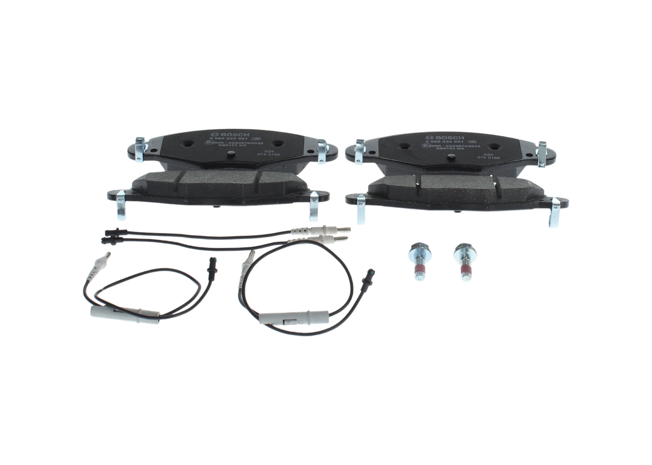 Колодки гальмівні дискові CITROEN C5 II BREAK (RE_) 2.0 2004.09- BOSCH (0 986 424 581) Bosch фото 2
