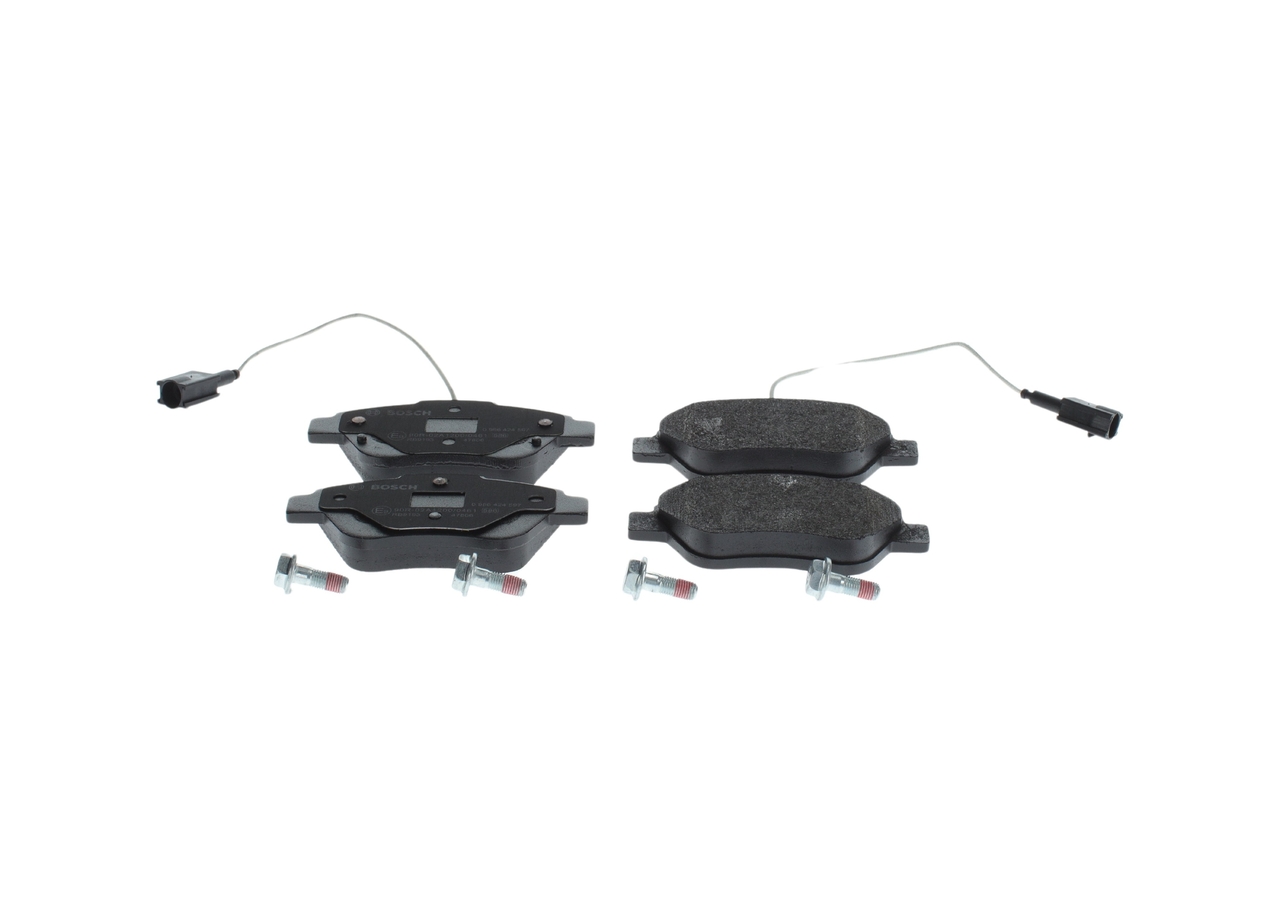 Колодки гальмівні дискові FIAT FIORINO МІНІВЕН (225_) 1.3 2007.01- BOSCH (0 986 424 597) Bosch фото 2
