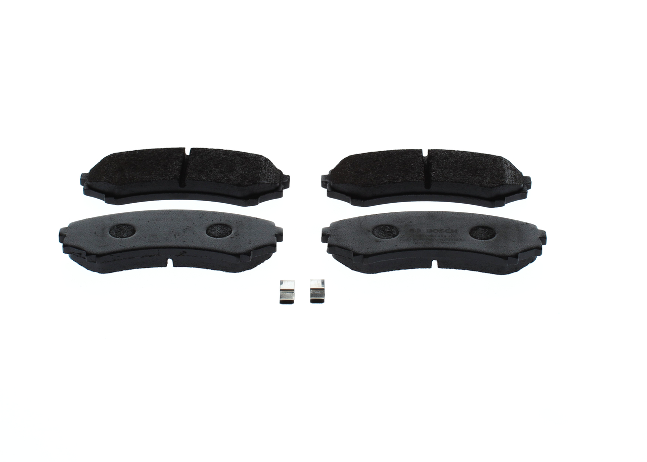 Колодки тормозные (передние) Mitsubishi Grandis 04-11/Pajero II-IV 90-/Mazda E2000/2200 88-03 фото 7