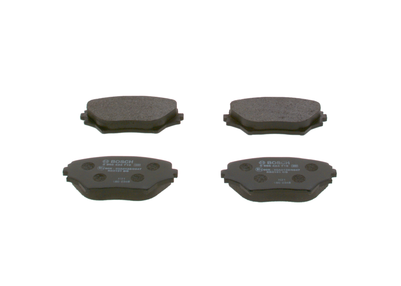 Колодки гальмівні дискові TOYOTA RAV 4 II (_A2_) 2.0 2000.05-2005.11 BOSCH (0 986 424 719) Bosch фото 2