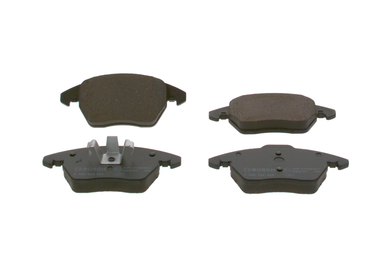 Колодки гальмівні дискові VW JETTA IV (162, 163, AV3, AV2) 2.0 2008.01- BOSCH (0 986 424 825) Bosch фото 2