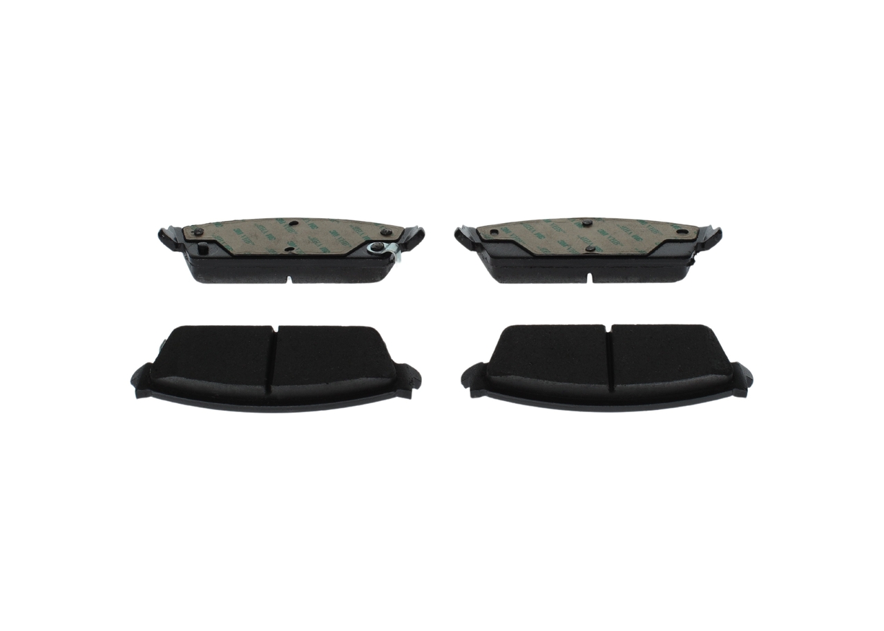 Колодки гальмівні дискові (комплект 4 шт) CADILLAC ESCALADE 6.2 2006.10-2014.12 BOSCH (0986460005) Bosch фото 2