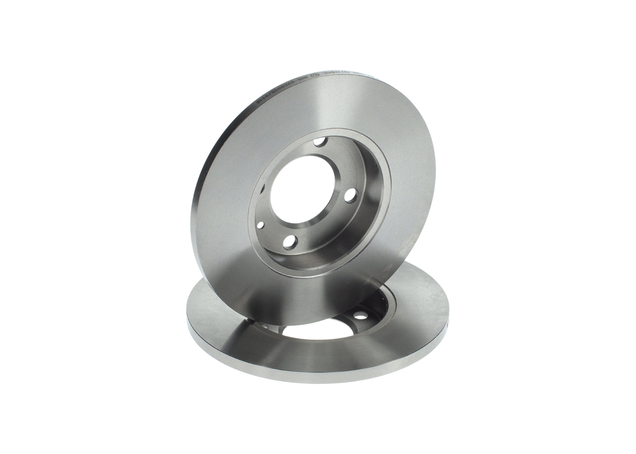 Диск гальмівний (передній) VW Caddy 82-92/Golf 74-99/Passat 73-88/Polo 95-02 (239x12)(з покр)(повний) Bosch фото 10