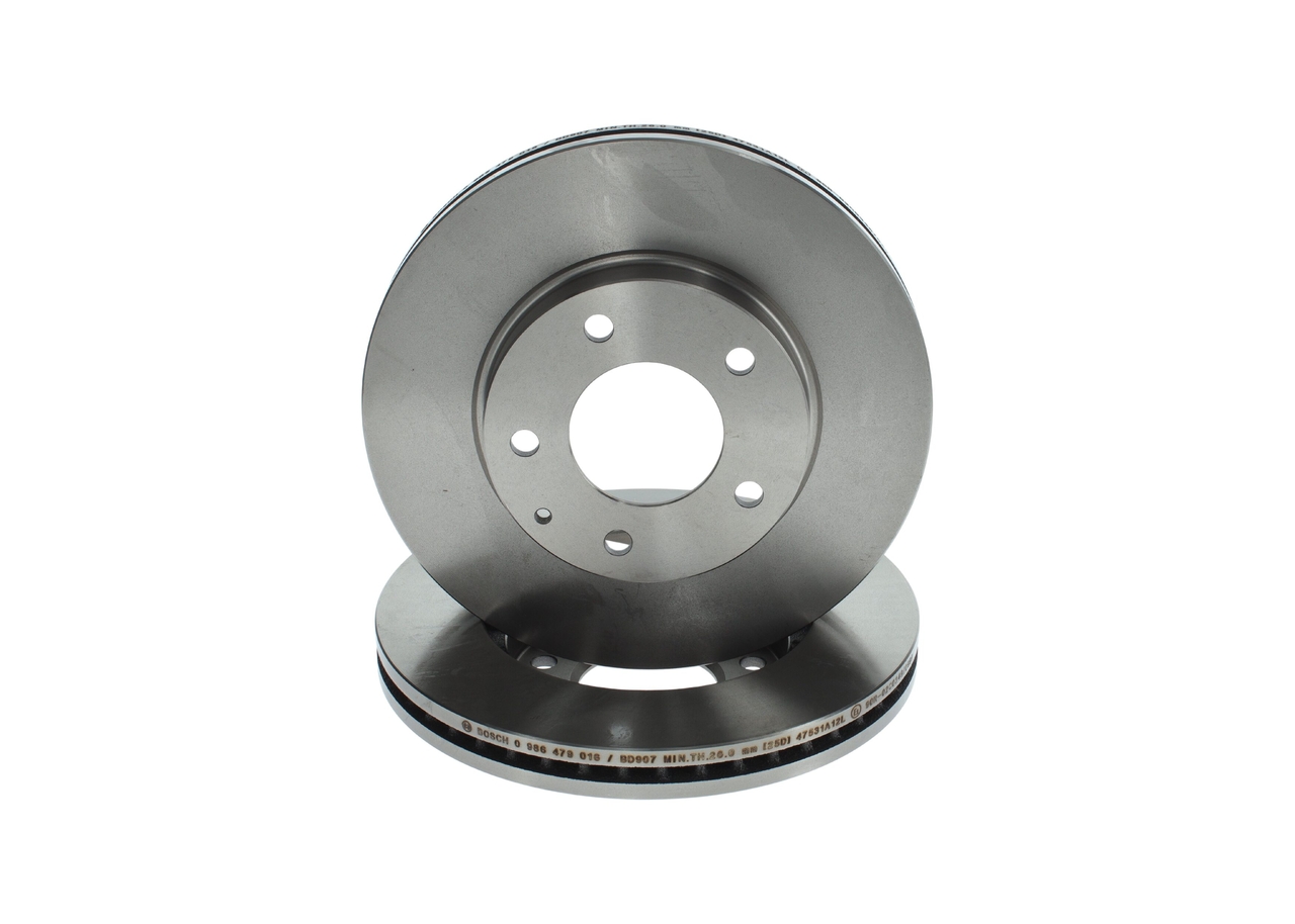 Диск гальмівний ВЕНТИЛ MAZDA XEDOS 9 (TA) 2.5 1993.07-2002.09 BOSCH (0 986 479 016) Bosch фото 2