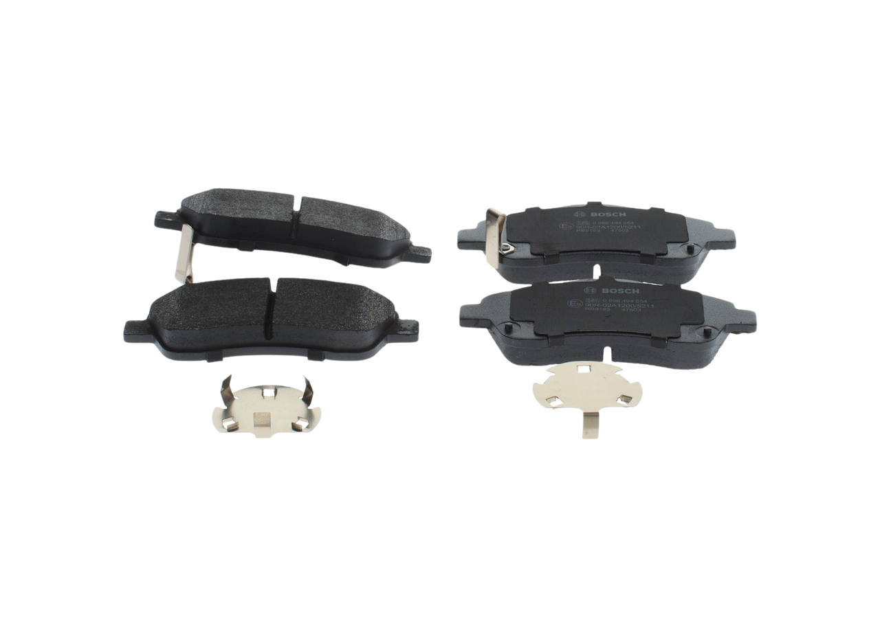 Колодки гальмівні дискові TOYOTA AVENSIS ЛІФТБЕК (_T25_) 1.8 2003.01-2008.11 BOSCH (0 986 494 054) Bosch фото 2