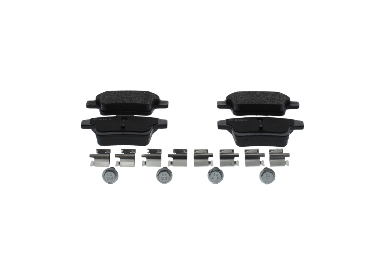 Колодки гальмівні дискові FORD MONDEO III ЛІФТБЕК (B4Y) 2.0 2000.10-2007.09 BOSCH (0 986 494 076) Bosch фото 2