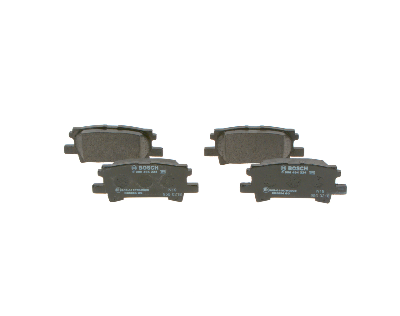 Колодки тормозные (задние) Lexus RX 03-08 фото 7