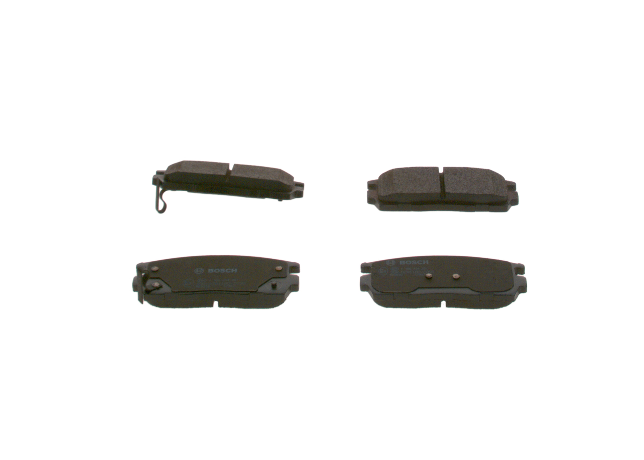 Колодки гальмівні дискові CHEVROLET CAPTIVA (C100, C140) 2.4 2006.06- BOSCH (0 986 494 251) Bosch фото 2