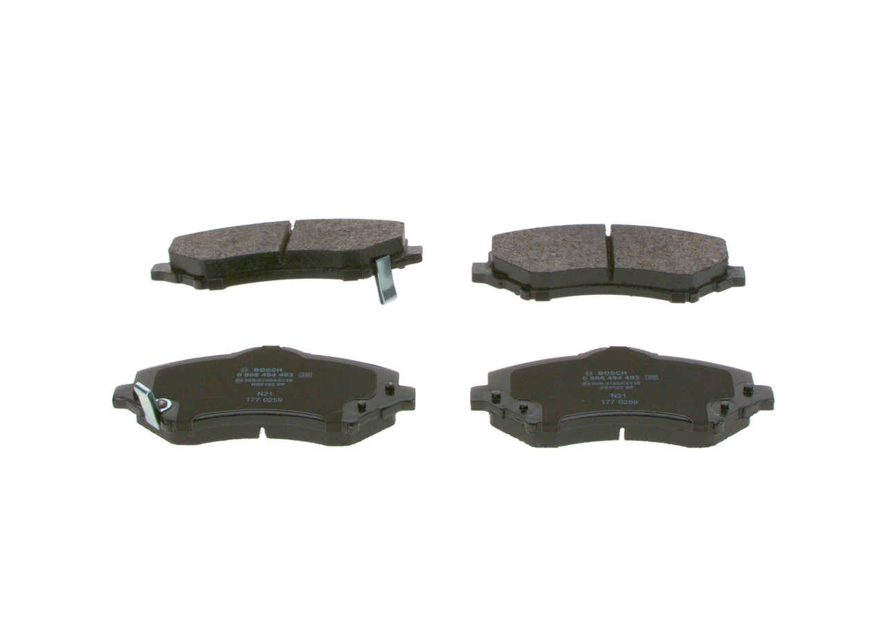 Колодки тормозные (передние) Chrysler Grand Voyager V 07-/Dodge Caravan 08-/VW Routan 08-13 фото 10