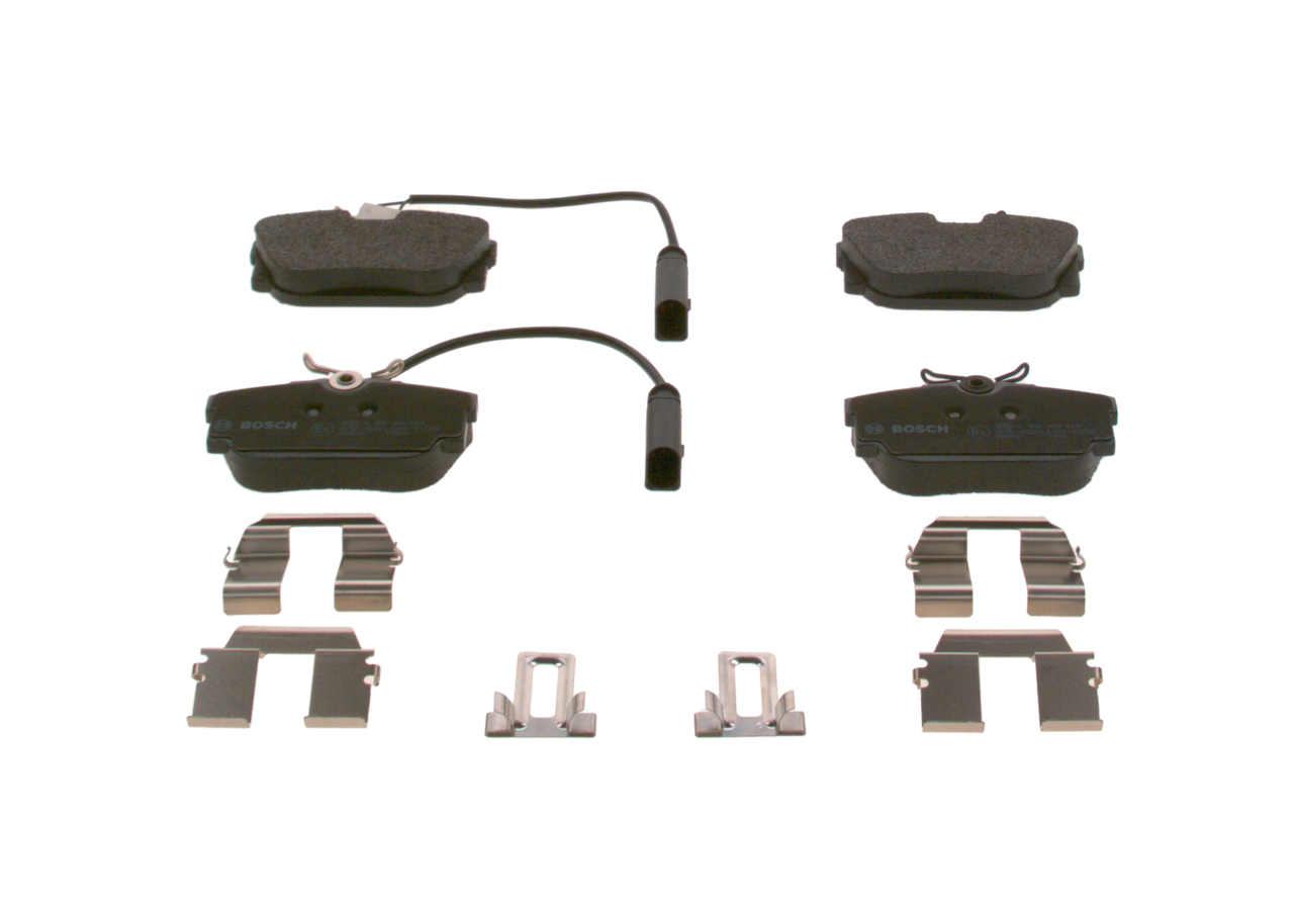 Колодки гальмівні дискові VW TRANSPORTER T4 ФУРГОН (70A, 70H, 7DA, 7DH) 1.9 1990.07-2003.04 BOSCH (0 986 494 529) Bosch фото 2