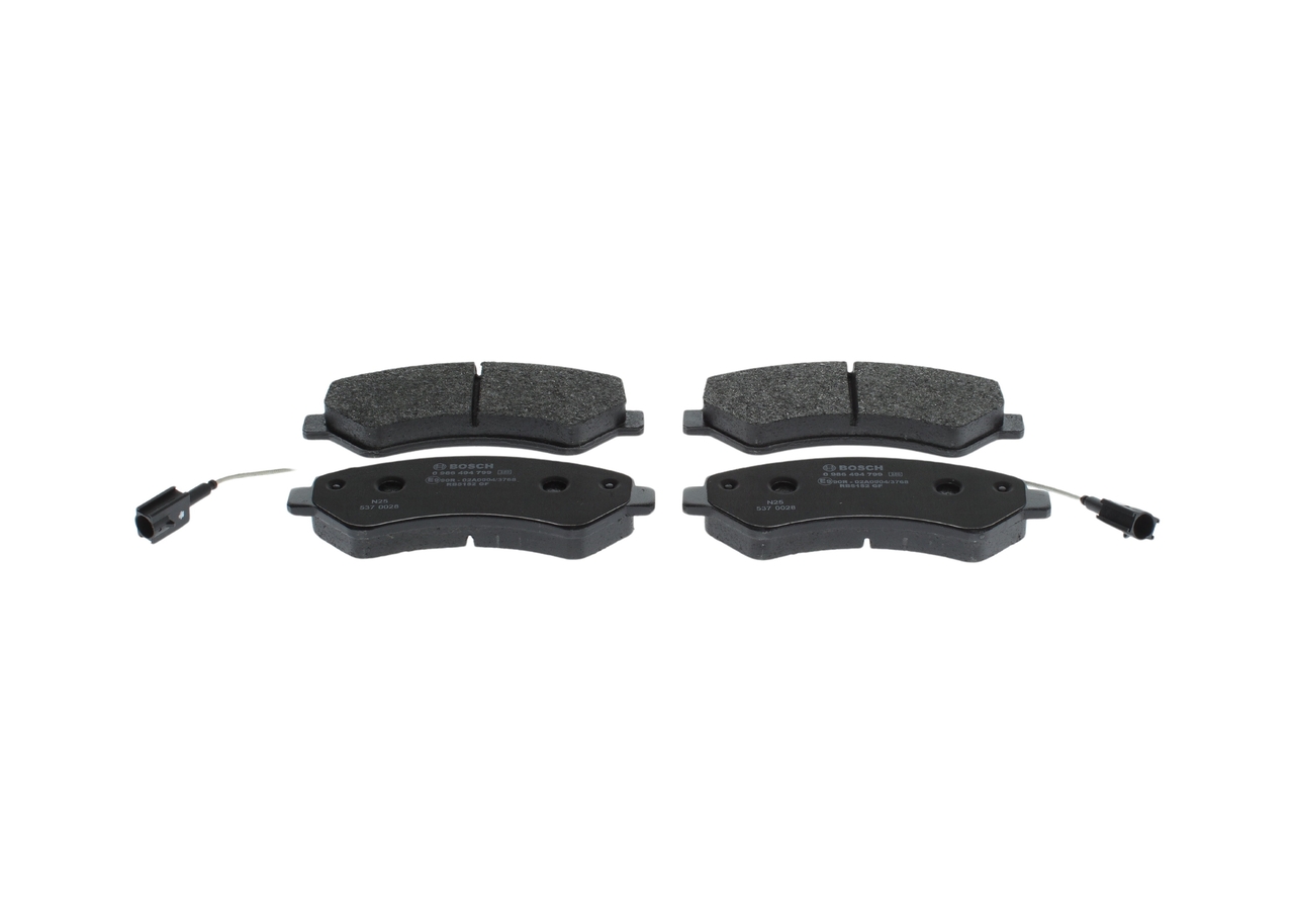 Колодки тормозные (передние) Citroen Jumper/Fiat Ducato/Peugeot Boxer 2.0-3.0HDi 06- R16(с датчиком) фото 10