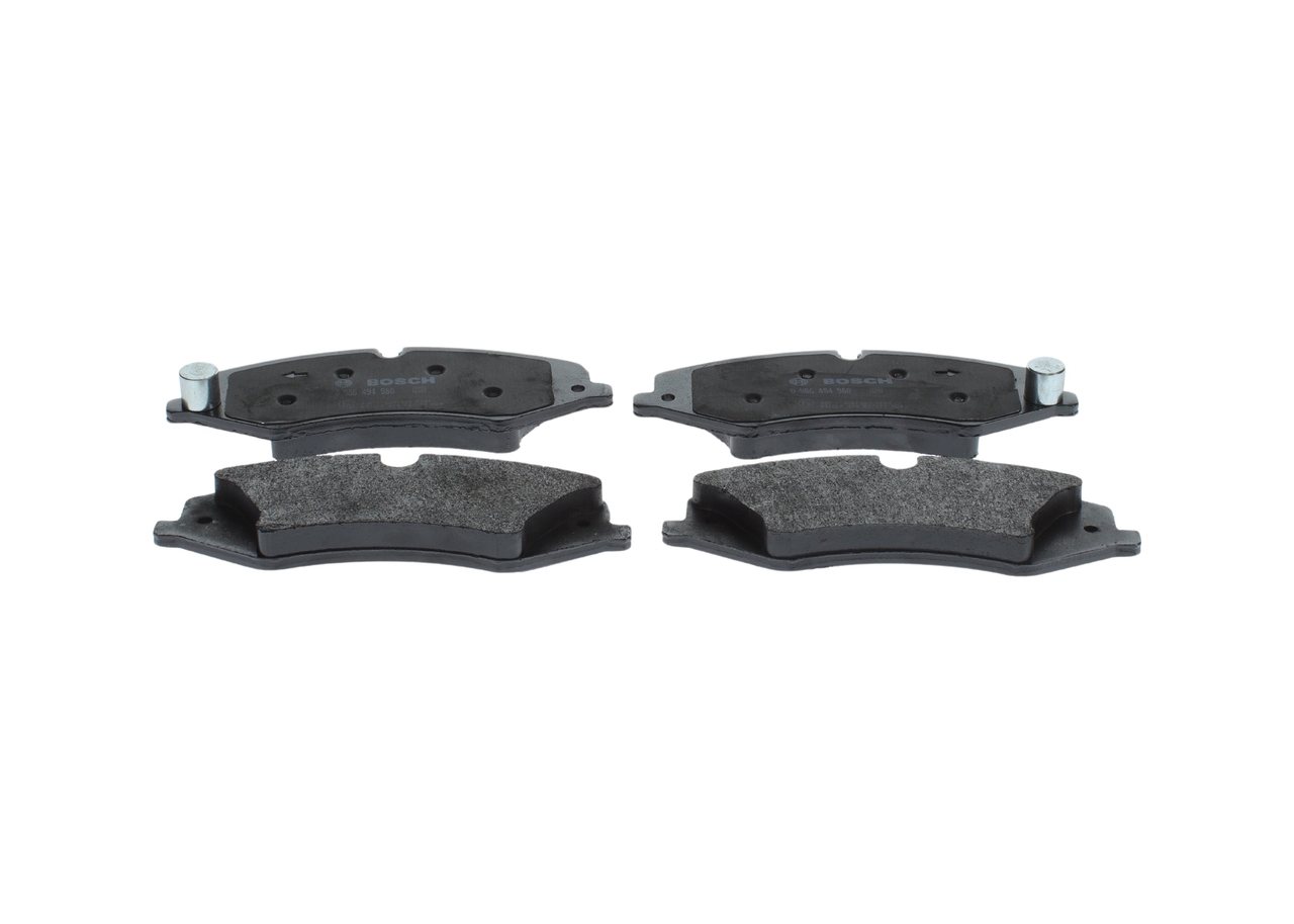 Колодки гальмівні дискові LAND ROVER RANGE ROVER IV (L405) 4.4 2012.08- BOSCH (0 986 494 980) Bosch фото 2