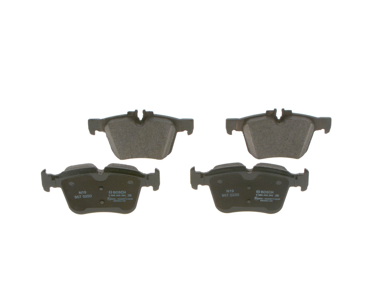 Колодки гальмівні дискові MB C-CLASS (W205) 1.6 2013.07- BOSCH (0986495394) Bosch фото 2