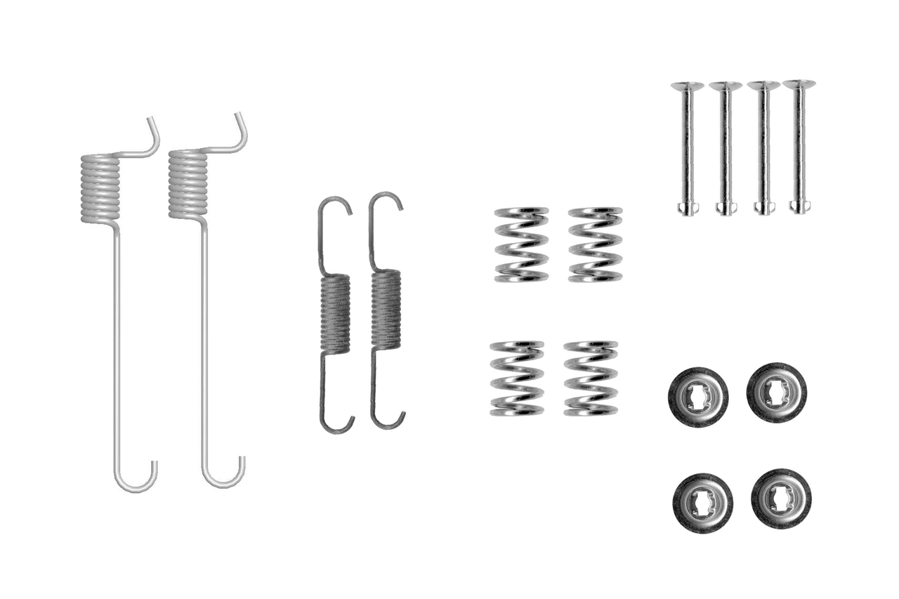 Монтажний к-кт гальмівних колодок NISSAN X-TRAIL I (T30) 2.0 2001.01-2013.12 BOSCH (1 987 475 311) Bosch фото 2