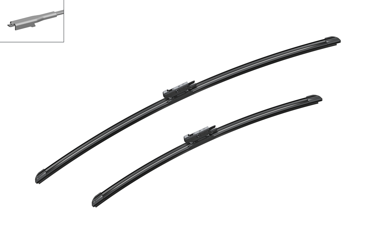 Щетки стеклоочистителя (700/530mm) MB GL-class/M-class (W164/W166) Aerotwin (бескаркасная) фото 5