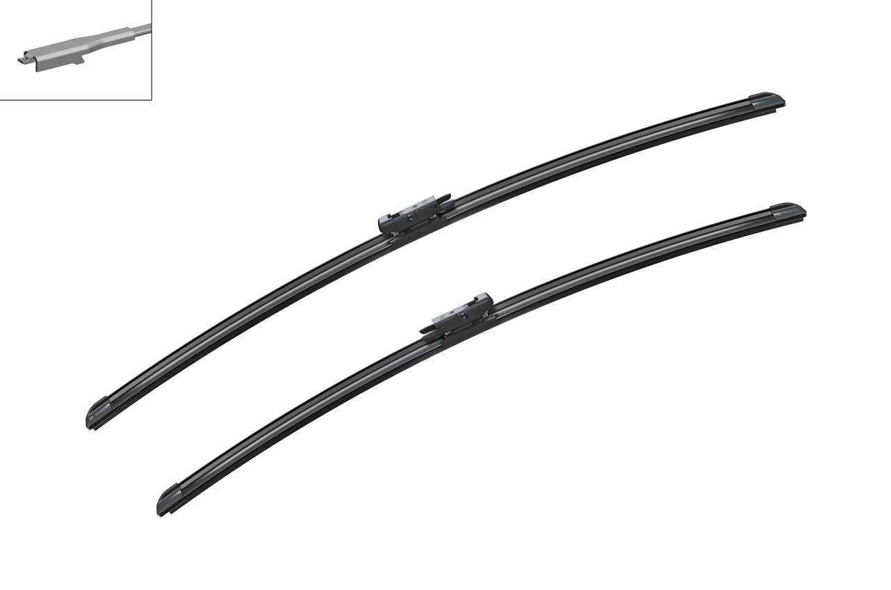 Щітки склоочисника (700/650 мм) MB Vito/Viano (W639) 03- Aerotwin (безкаркасна) Bosch фото 9