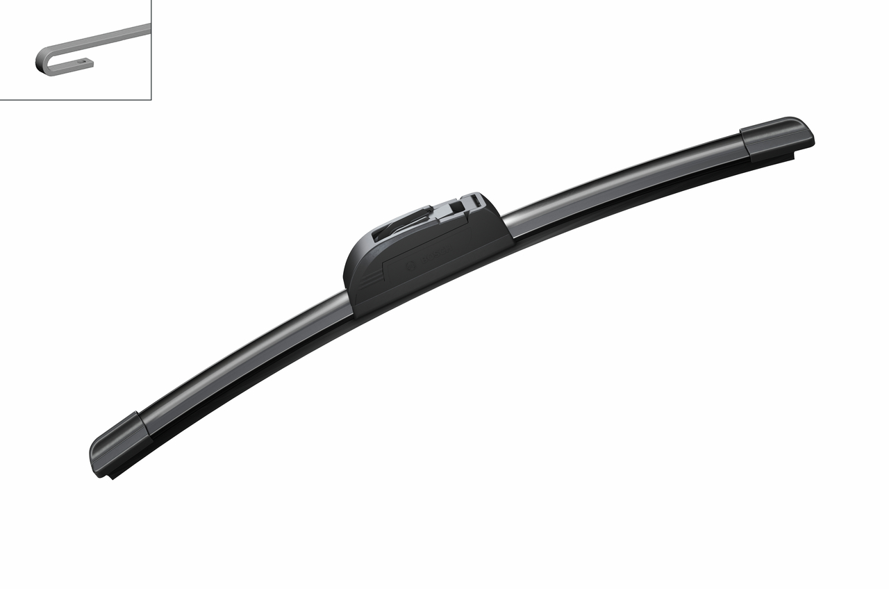 Щітка склоочисника (340mm) Ford Ka/Honda Civic/Jazz/Hyundai i30/Santa Fe/Mazda 2 Bosch фото 11