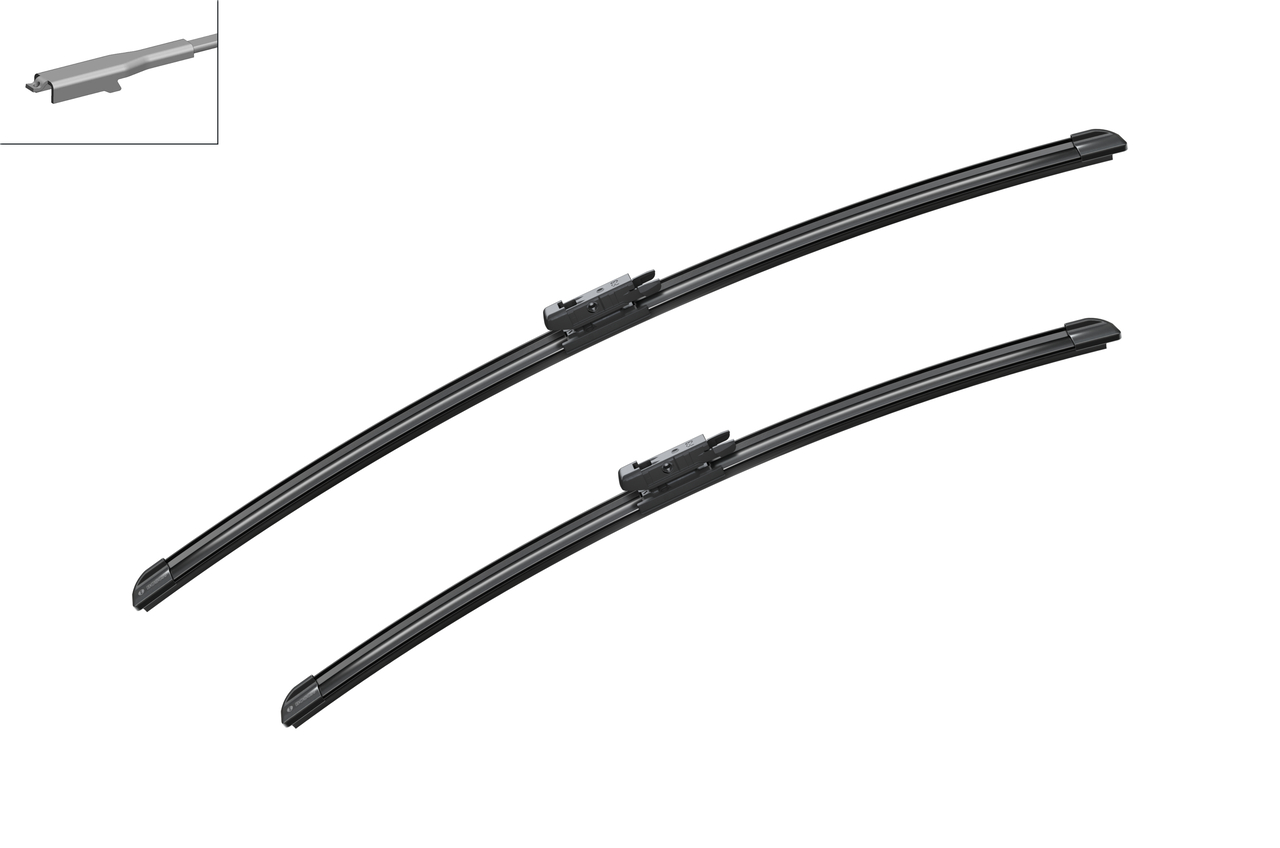 Щітка склоочисника К-Т БЕЗКАРКАСНИЙ AEROTWIN/650/550 MM/A 212 S/ЛІВИЙ РУЛЬ BOSCH (3 397 014 212) Bosch фото 2