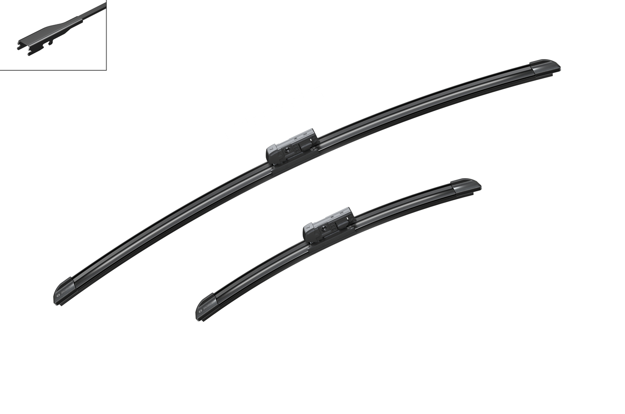 Щітка склоочисника К-Т БЕЗКАРКАСНИЙ AEROTWIN / 600/350 MM / A 746 S / LHD / MG ZS 20 BOSCH (3 397 014 873) Bosch фото 2