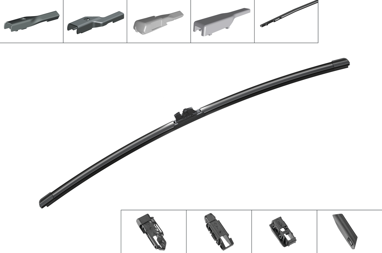 Щітка склоочисника (600mm) VW Passat B7 10-14 Bosch фото 11